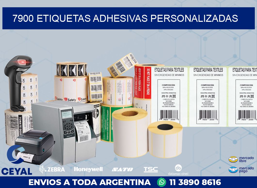 7900 ETIQUETAS ADHESIVAS PERSONALIZADAS