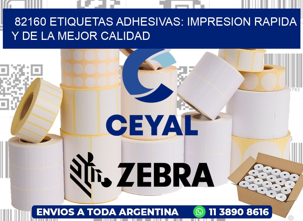 82160 ETIQUETAS ADHESIVAS: IMPRESION RAPIDA Y DE LA MEJOR CALIDAD