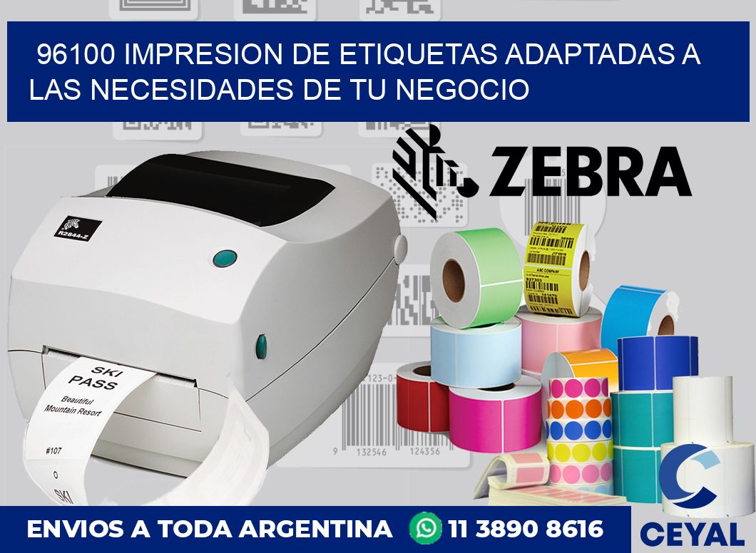 96100 IMPRESION DE ETIQUETAS ADAPTADAS A LAS NECESIDADES DE TU NEGOCIO