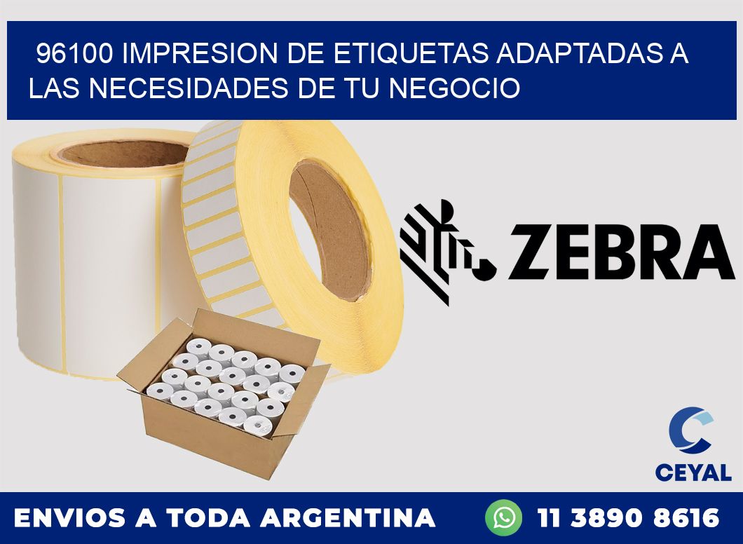 96100 IMPRESION DE ETIQUETAS ADAPTADAS A LAS NECESIDADES DE TU NEGOCIO