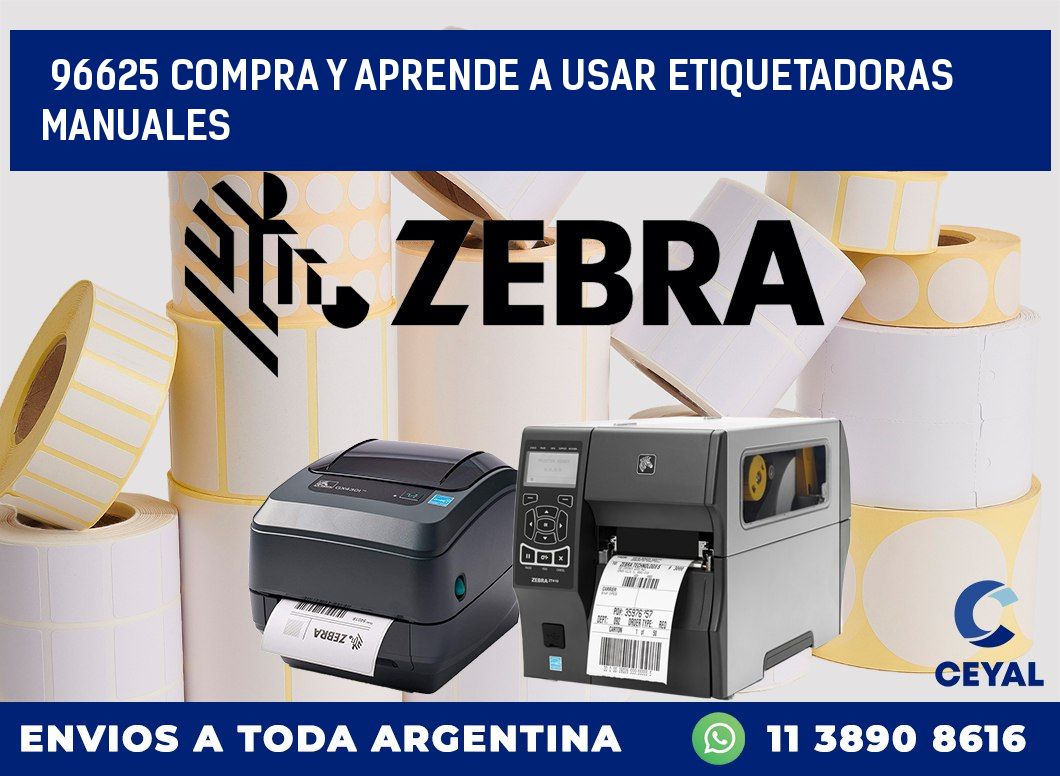 96625 COMPRA Y APRENDE A USAR ETIQUETADORAS MANUALES