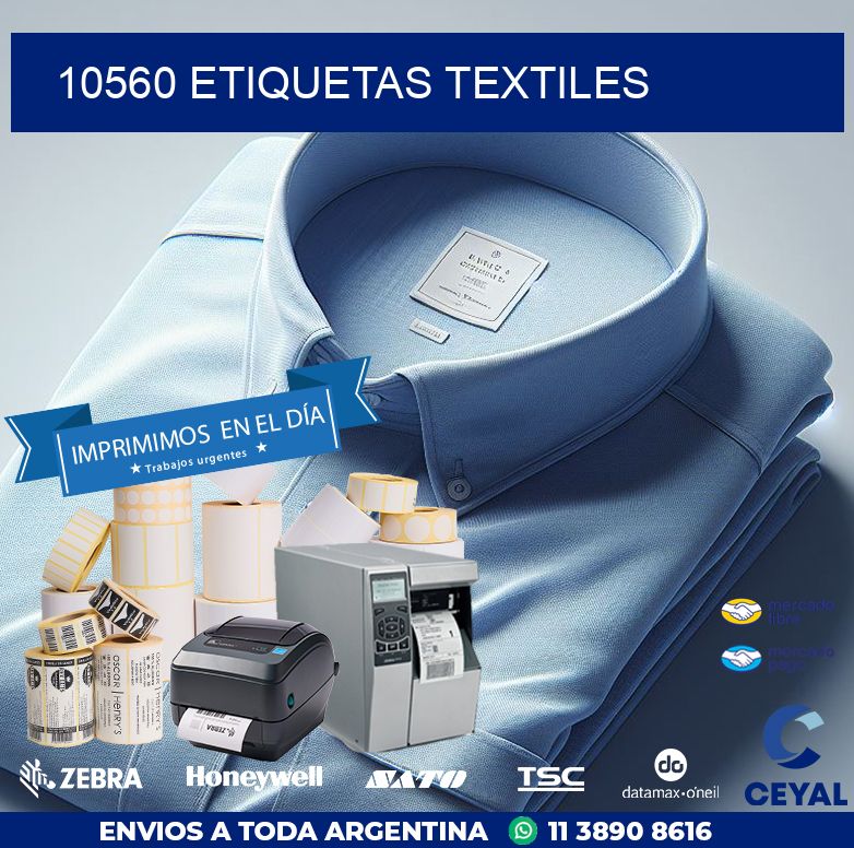 10560 ETIQUETAS TEXTILES