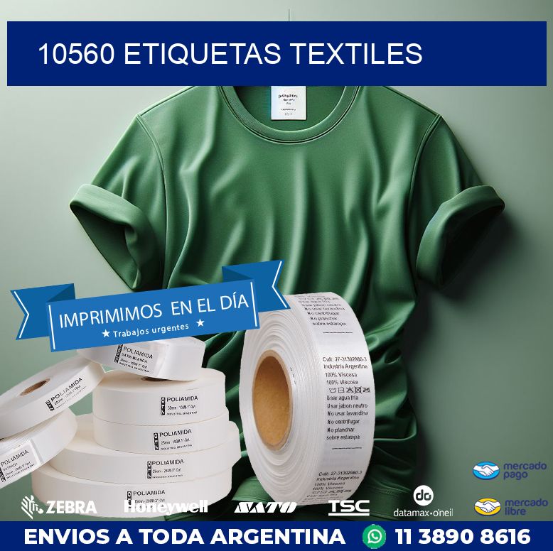 10560 ETIQUETAS TEXTILES