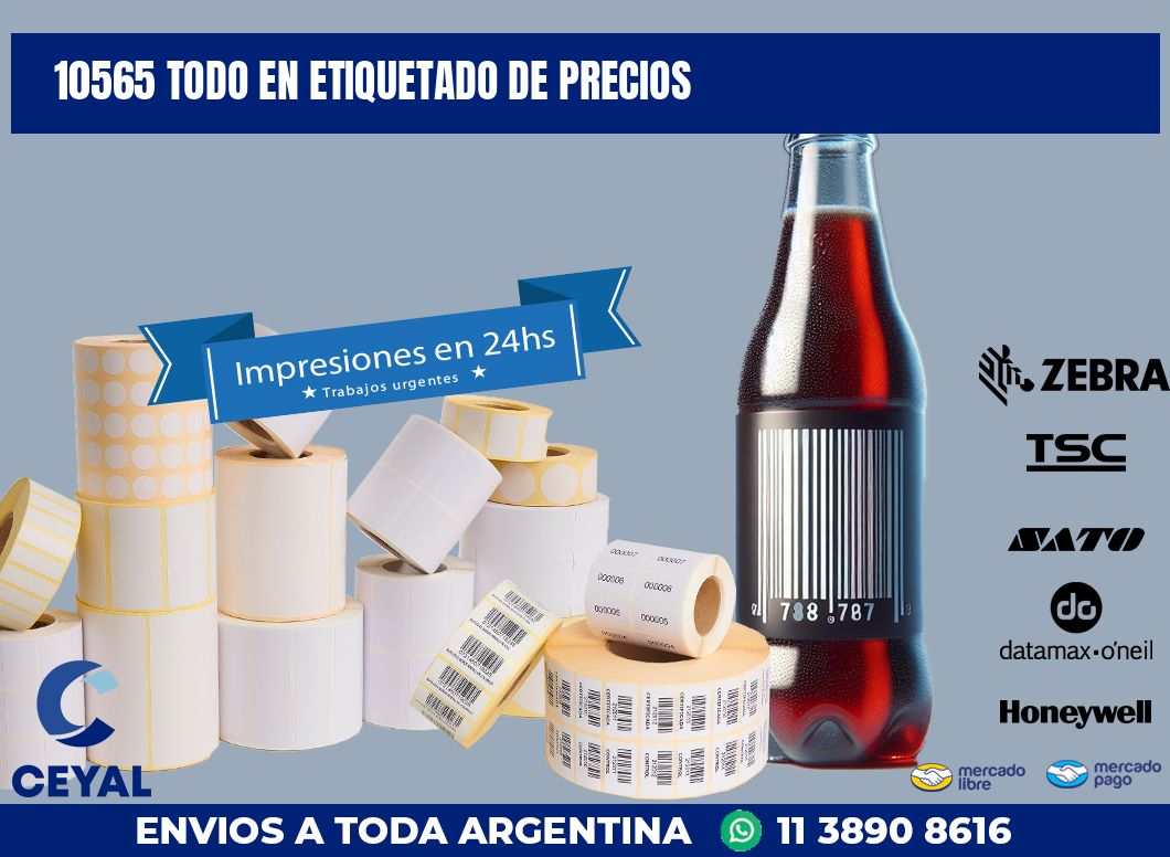 10565 TODO EN ETIQUETADO DE PRECIOS
