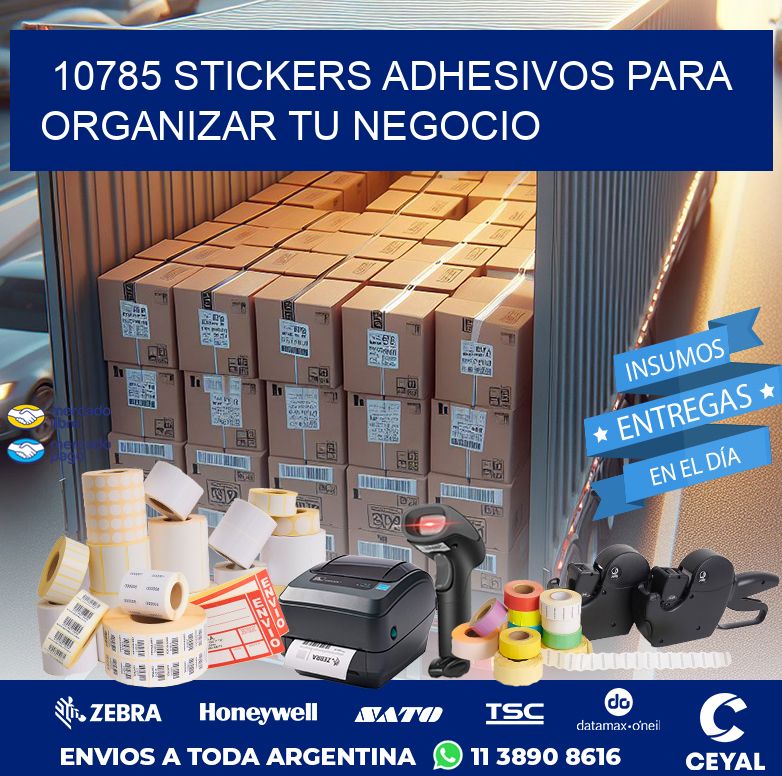 10785 STICKERS ADHESIVOS PARA ORGANIZAR TU NEGOCIO