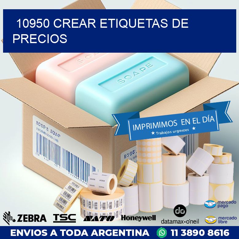 10950 CREAR ETIQUETAS DE PRECIOS