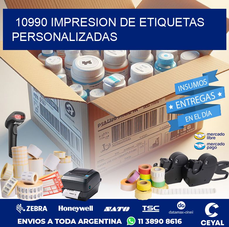 10990 IMPRESION DE ETIQUETAS PERSONALIZADAS
