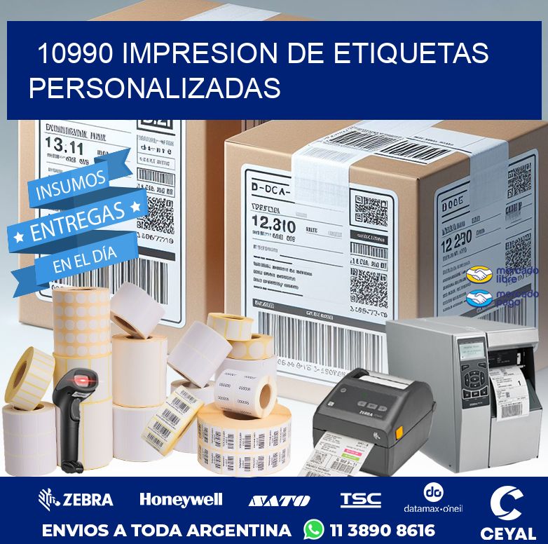 10990 IMPRESION DE ETIQUETAS PERSONALIZADAS