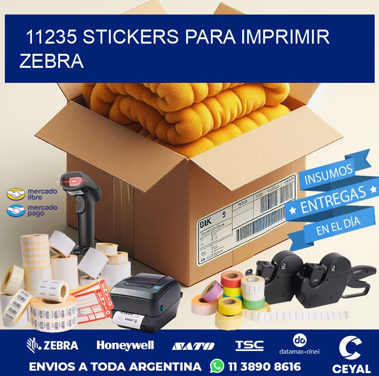 11235 STICKERS PARA IMPRIMIR ZEBRA