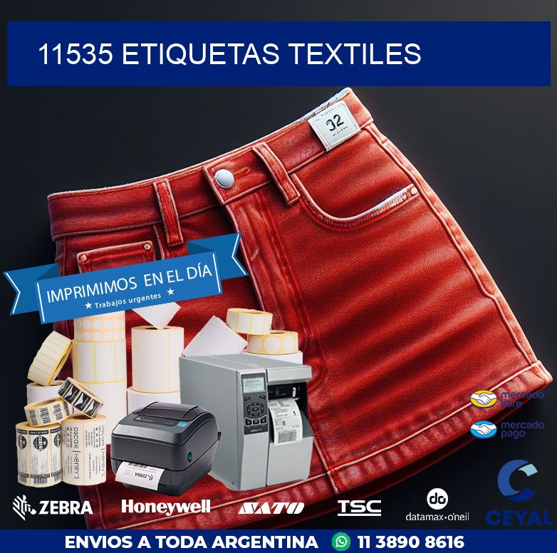11535 ETIQUETAS TEXTILES