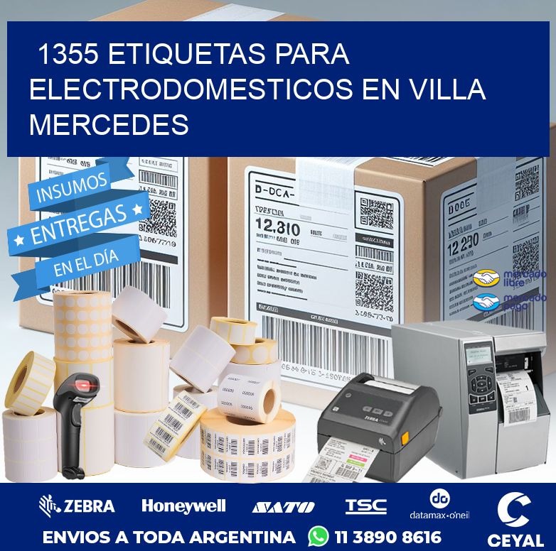 1355 ETIQUETAS PARA ELECTRODOMESTICOS EN VILLA MERCEDES