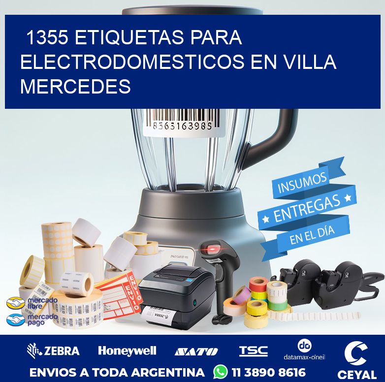1355 ETIQUETAS PARA ELECTRODOMESTICOS EN VILLA MERCEDES
