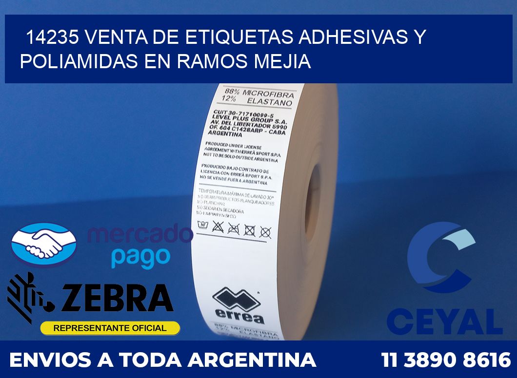 14235 VENTA DE ETIQUETAS ADHESIVAS Y POLIAMIDAS EN RAMOS MEJIA