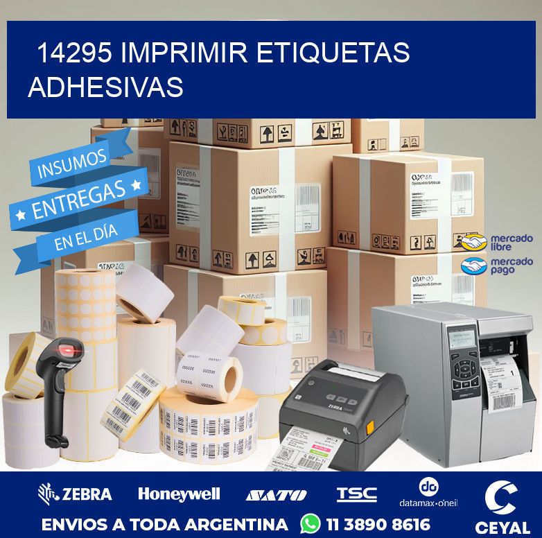 14295 IMPRIMIR ETIQUETAS ADHESIVAS