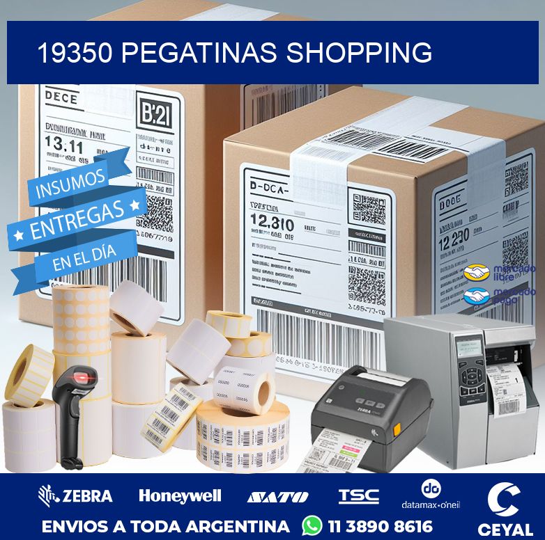 19350 PEGATINAS SHOPPING