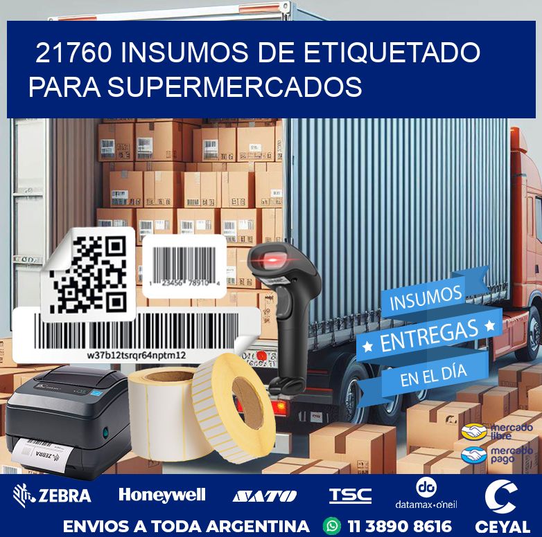 21760 INSUMOS DE ETIQUETADO PARA SUPERMERCADOS