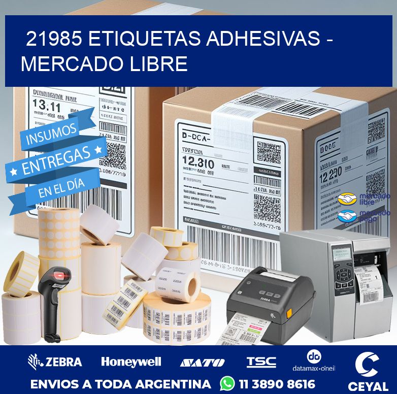 21985 ETIQUETAS ADHESIVAS - MERCADO LIBRE