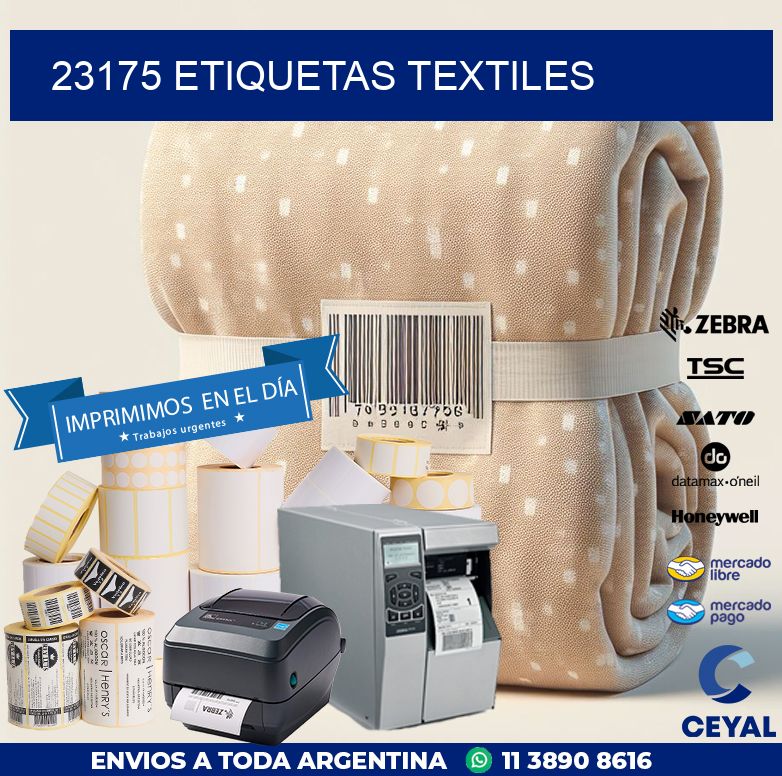 23175 ETIQUETAS TEXTILES