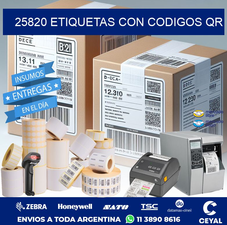 25820 ETIQUETAS CON CODIGOS QR