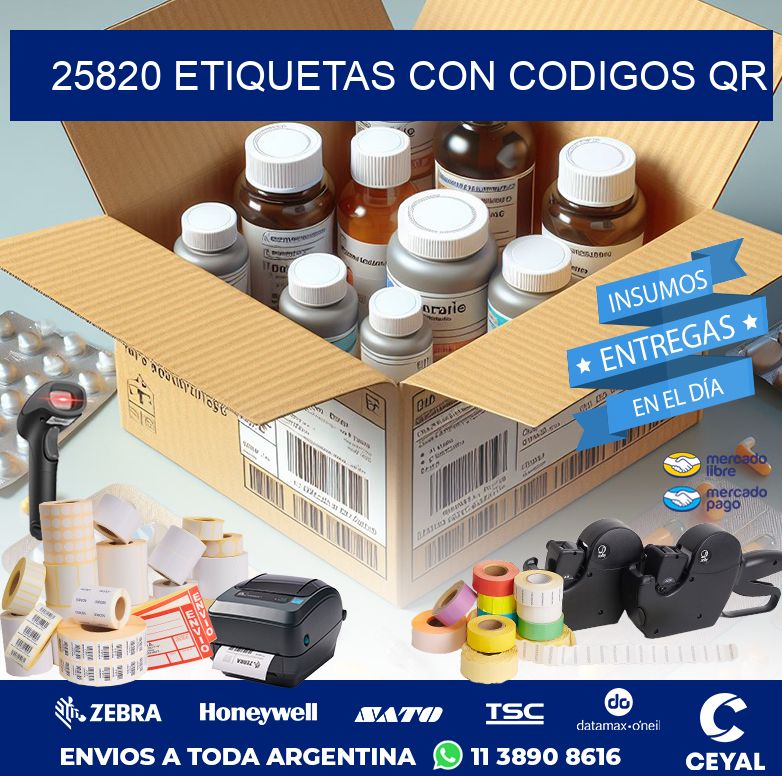25820 ETIQUETAS CON CODIGOS QR