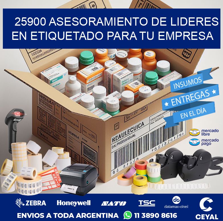 25900 ASESORAMIENTO DE LIDERES EN ETIQUETADO PARA TU EMPRESA
