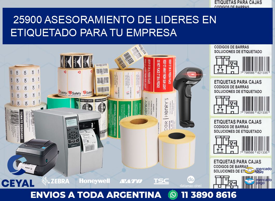 25900 ASESORAMIENTO DE LIDERES EN ETIQUETADO PARA TU EMPRESA