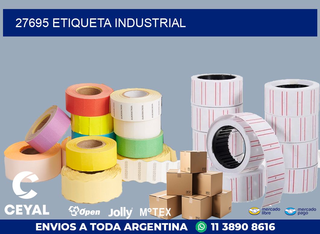 27695 ETIQUETA INDUSTRIAL
