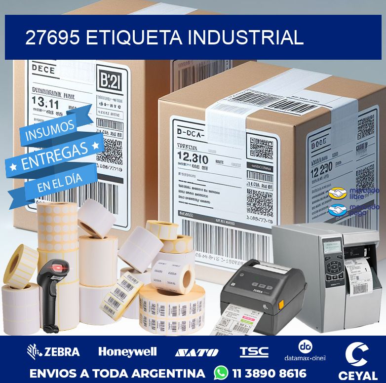 27695 ETIQUETA INDUSTRIAL