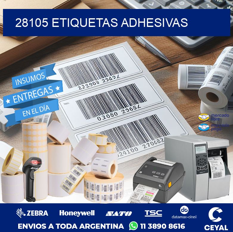 28105 ETIQUETAS ADHESIVAS