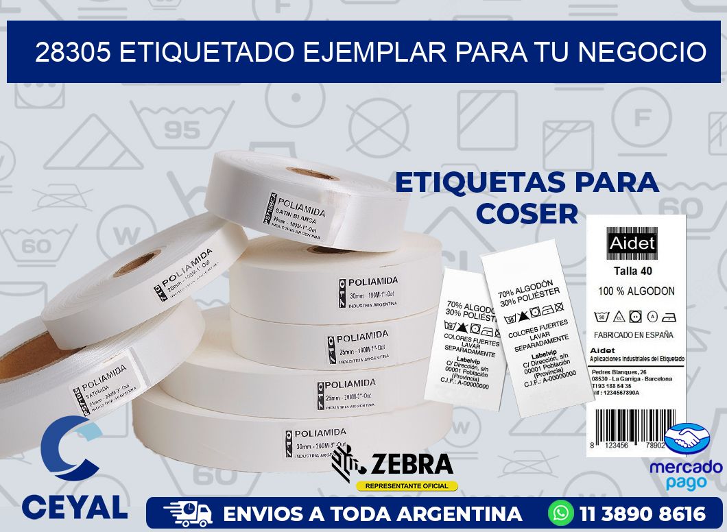 28305 ETIQUETADO EJEMPLAR PARA TU NEGOCIO