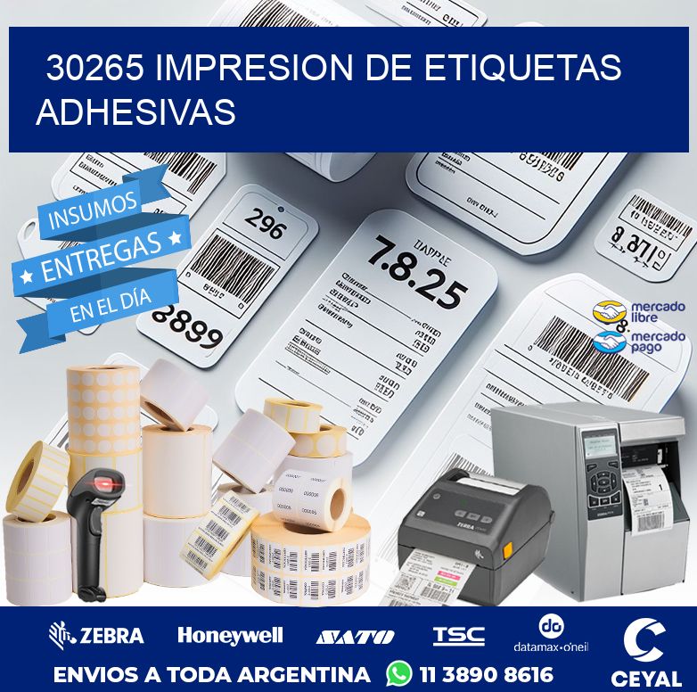 30265 IMPRESION DE ETIQUETAS ADHESIVAS