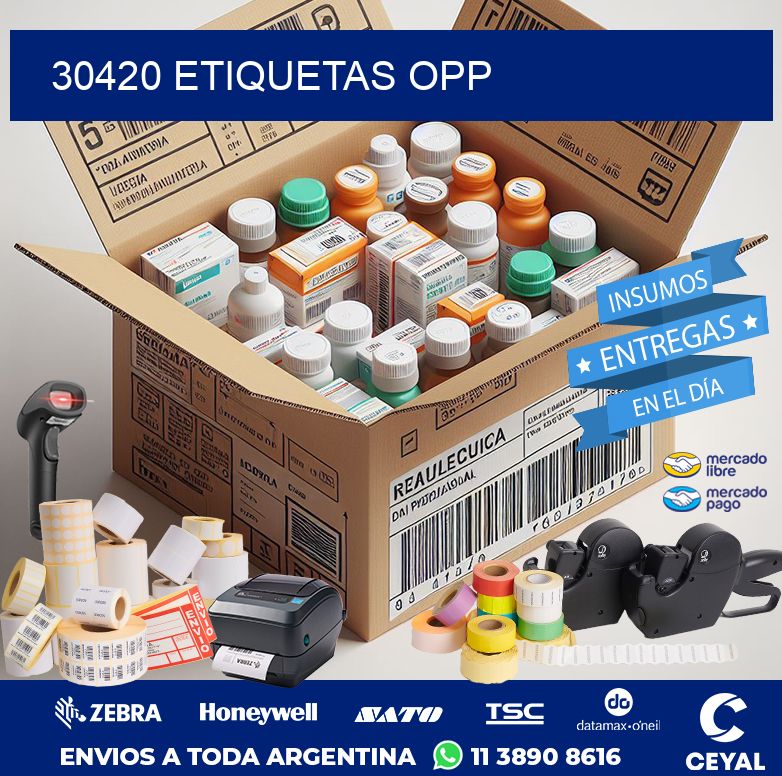 30420 ETIQUETAS OPP