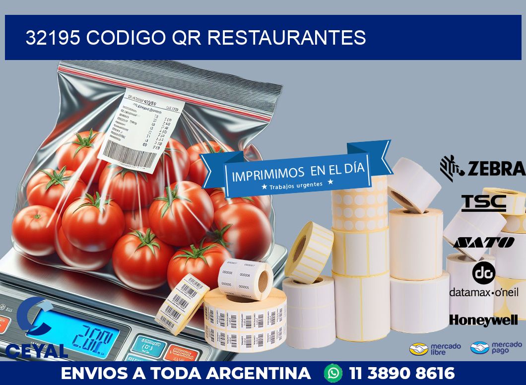 32195 CODIGO QR RESTAURANTES
