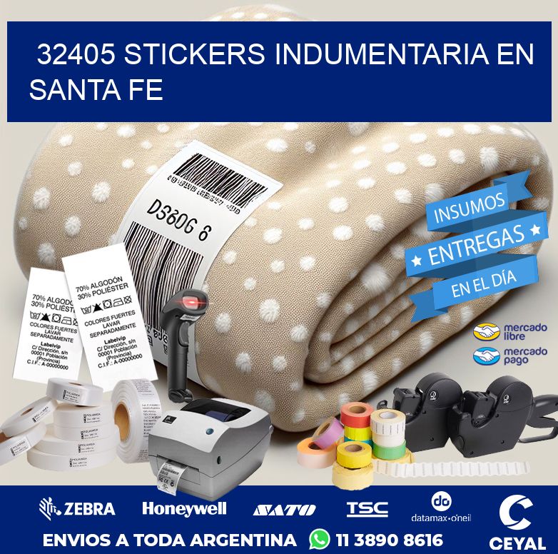 32405 STICKERS INDUMENTARIA EN SANTA FE