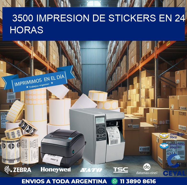 3500 IMPRESION DE STICKERS EN 24 HORAS
