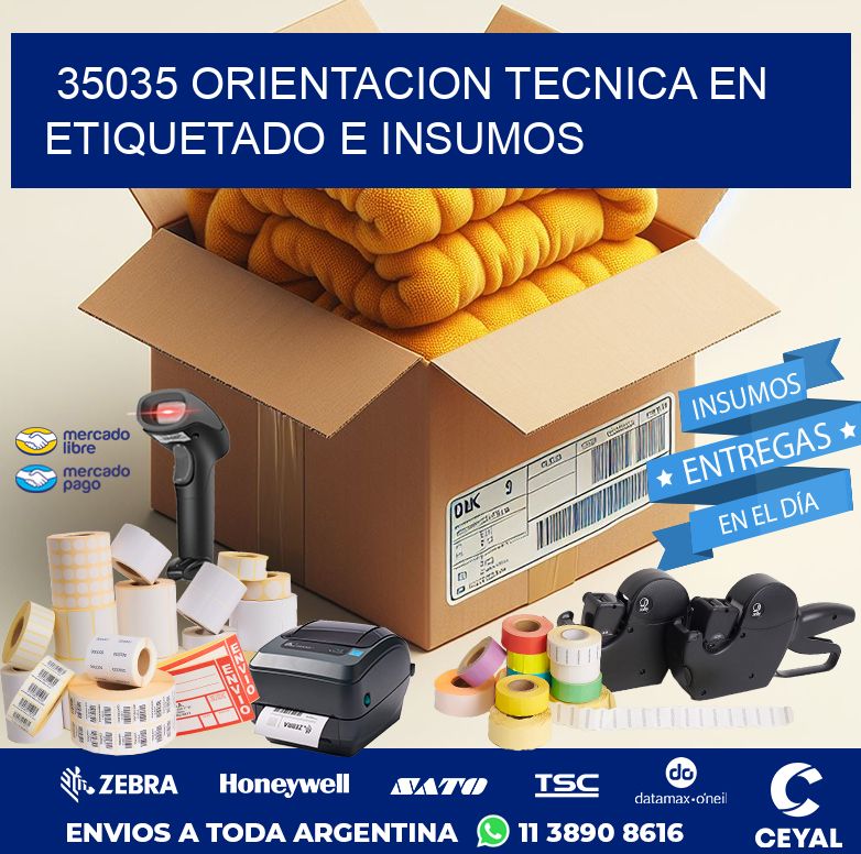 35035 ORIENTACION TECNICA EN ETIQUETADO E INSUMOS