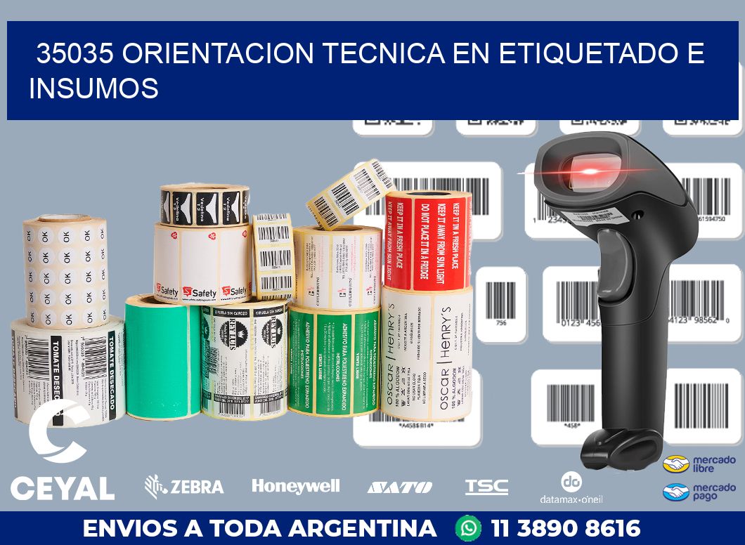 35035 ORIENTACION TECNICA EN ETIQUETADO E INSUMOS