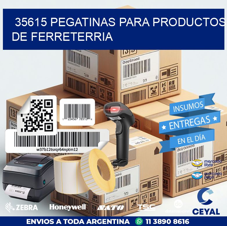 35615 PEGATINAS PARA PRODUCTOS DE FERRETERRIA