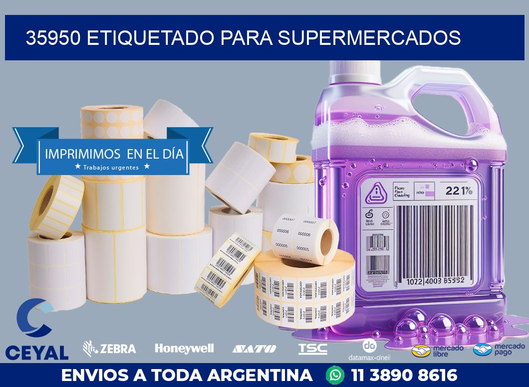 35950 ETIQUETADO PARA SUPERMERCADOS