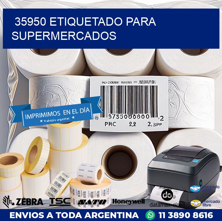 35950 ETIQUETADO PARA SUPERMERCADOS