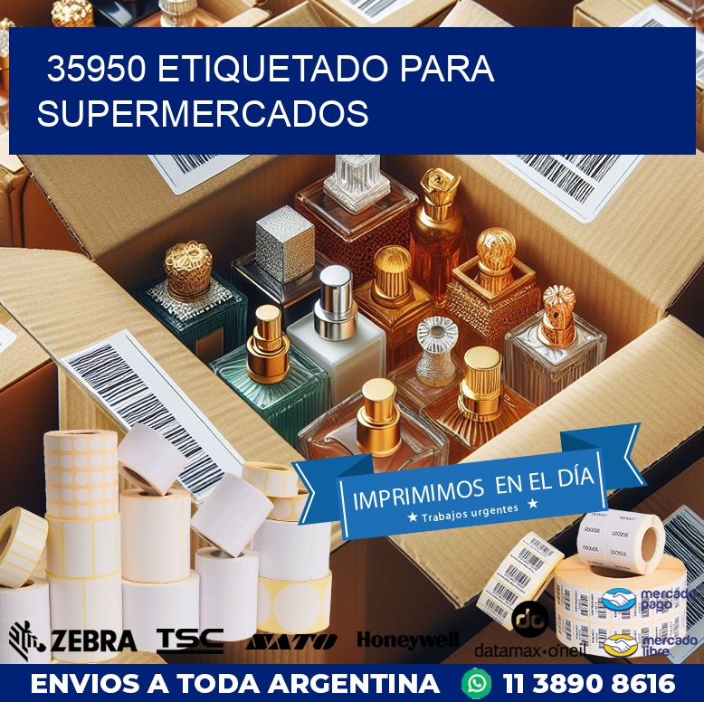 35950 ETIQUETADO PARA SUPERMERCADOS