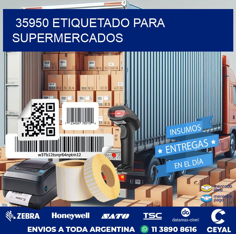 35950 ETIQUETADO PARA SUPERMERCADOS