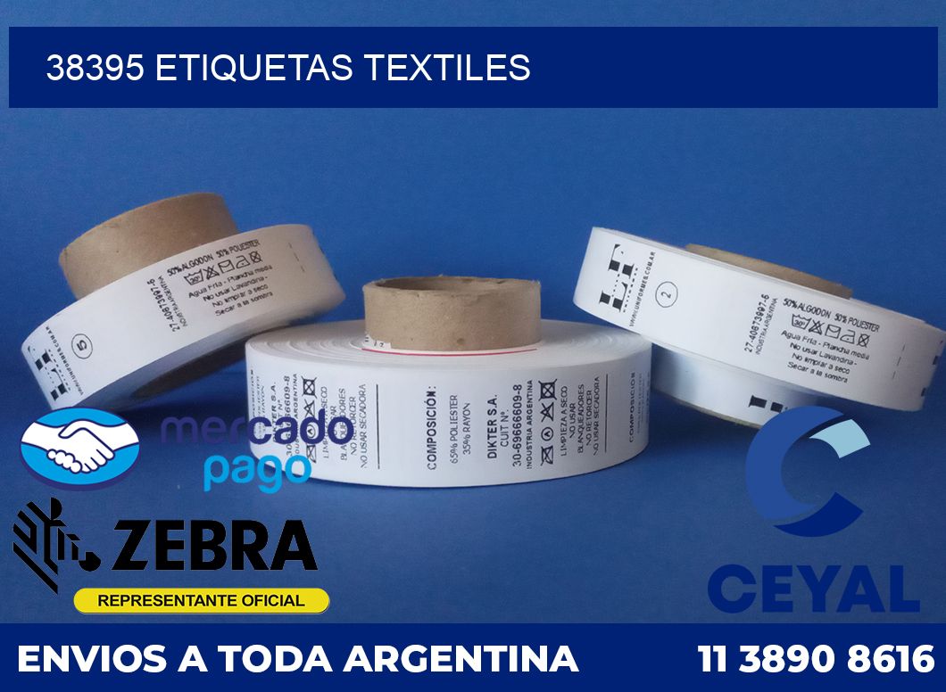 38395 ETIQUETAS TEXTILES