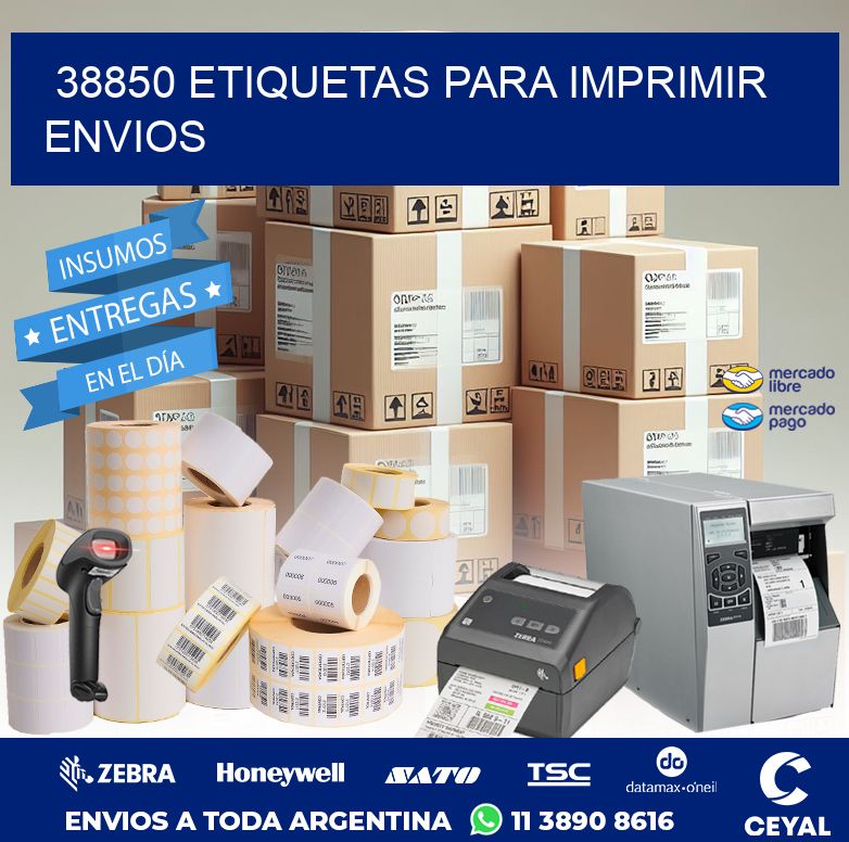 38850 ETIQUETAS PARA IMPRIMIR ENVIOS