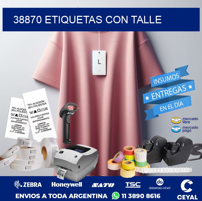 38870 ETIQUETAS CON TALLE