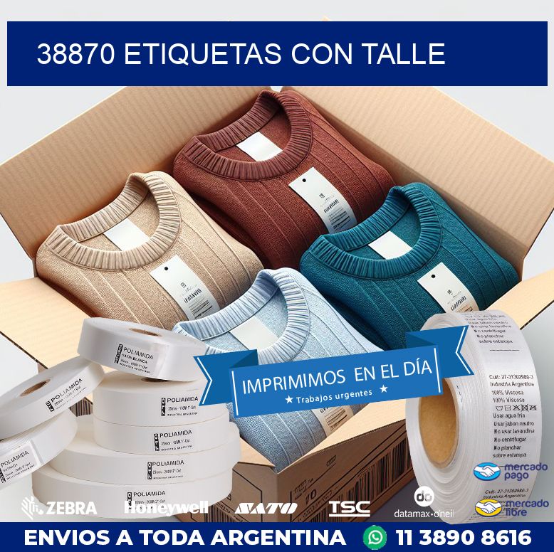 38870 ETIQUETAS CON TALLE