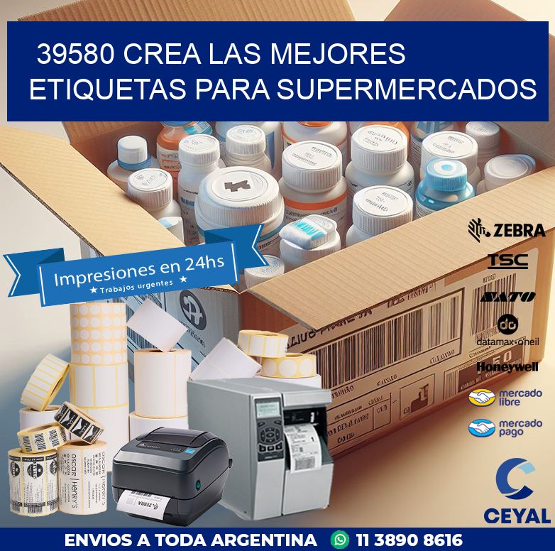 39580 CREA LAS MEJORES ETIQUETAS PARA SUPERMERCADOS