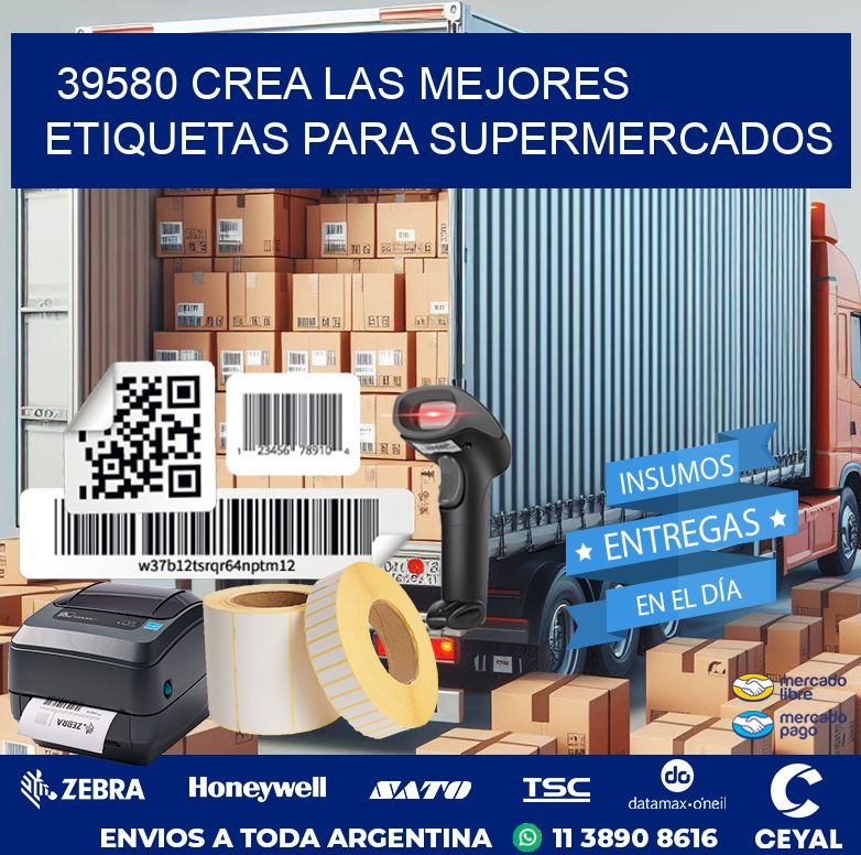 39580 CREA LAS MEJORES ETIQUETAS PARA SUPERMERCADOS