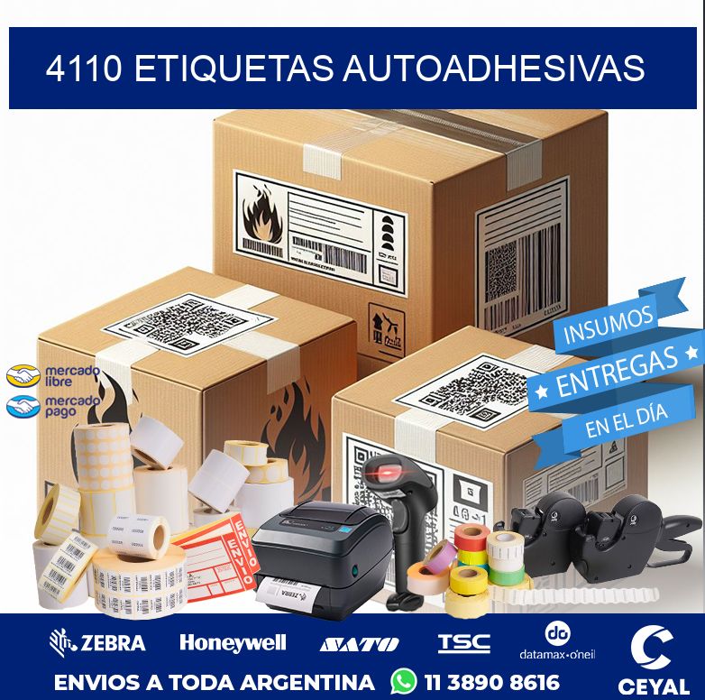 4110 ETIQUETAS AUTOADHESIVAS