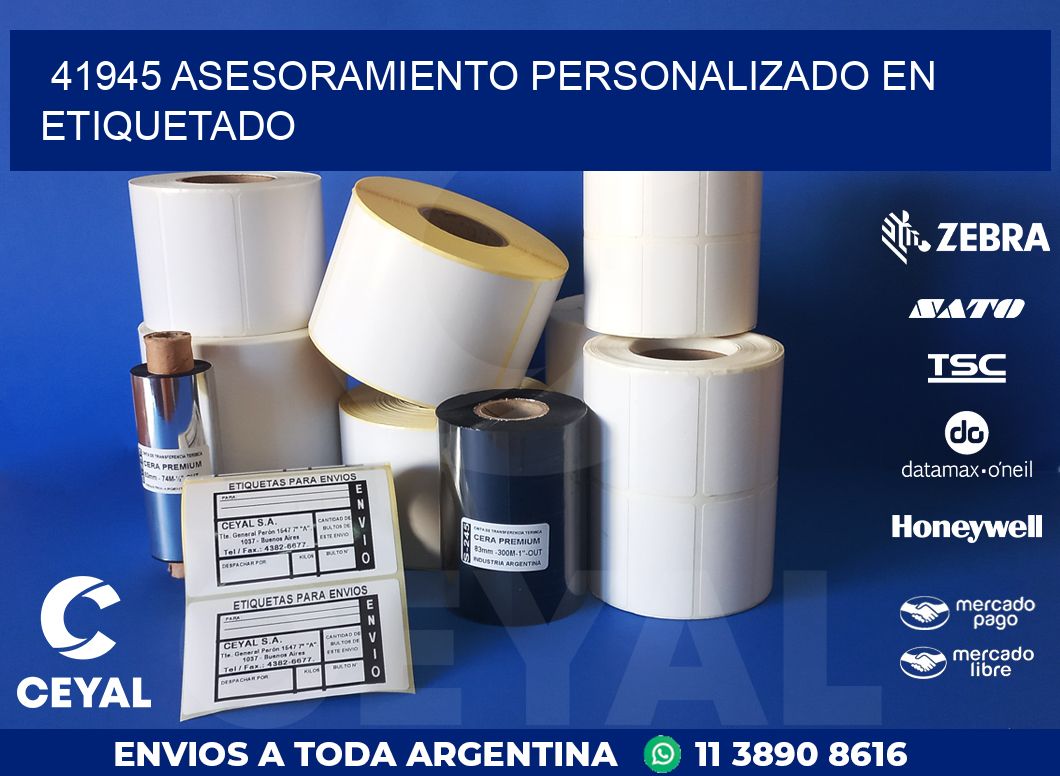 41945 ASESORAMIENTO PERSONALIZADO EN ETIQUETADO